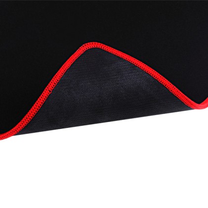 REDRAGON P003 tappetino per mouse Tappetino per mouse per gioco da computer Nero, Rosso