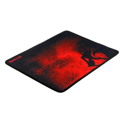 REDRAGON PISCES P016 GAMING Tappetino per mouse per gioco da computer Nero, Rosso