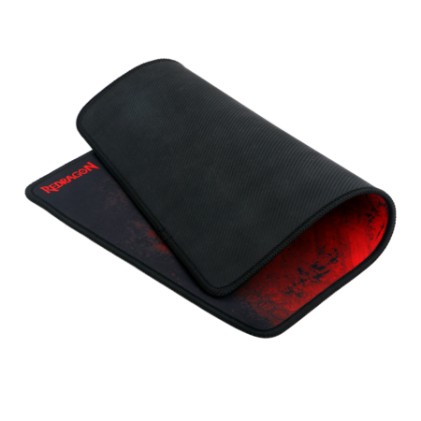 REDRAGON PISCES P016 GAMING Tappetino per mouse per gioco da computer Nero, Rosso