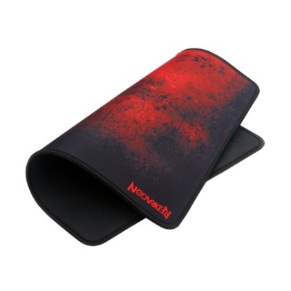 REDRAGON PISCES P016 GAMING Tappetino per mouse per gioco da computer Nero, Rosso