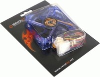 Revoltec Ventola da 120mm a 1200 giri a Led Dark Blue
