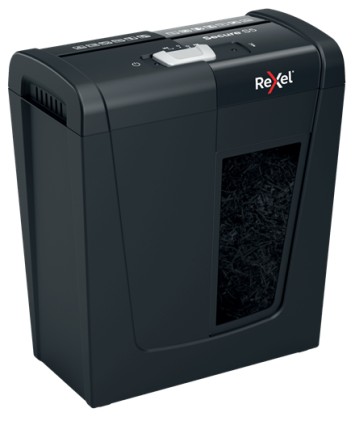 Rexel Secure S5 distruggi documenti Taglio a striscia 70 dB Nero