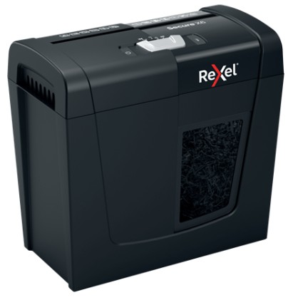 Rexel Secure X6 distruggi documenti Triturazione incrociata 70 dB Nero