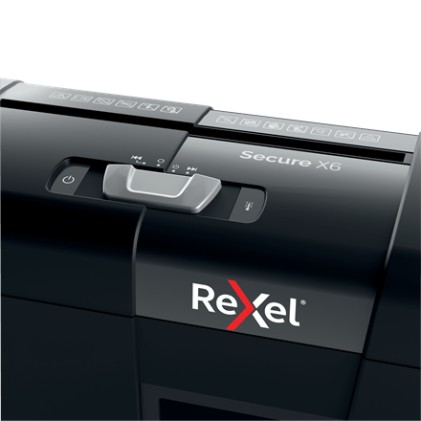 Rexel Secure X6 distruggi documenti Triturazione incrociata 70 dB Nero
