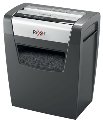 Rexel Momentum X410 distruggi documenti Taglio a particelle Nero, Grigio