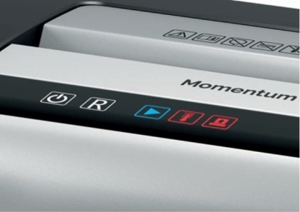 Rexel Momentum X415 distruggi documenti Triturazione incrociata Nero, Grigio