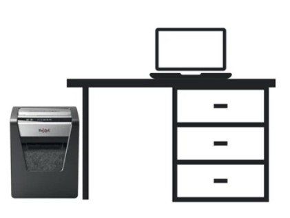 Rexel Momentum X415 distruggi documenti Triturazione incrociata Nero, Grigio