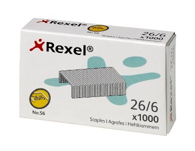 Rexel Punti Metallici No. 56 (26/6) (1.000)