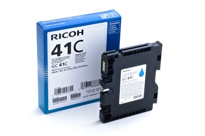 ORIGINALE Ricoh cartuccia gelo ciano GC41CHC 405762 2200 pagine