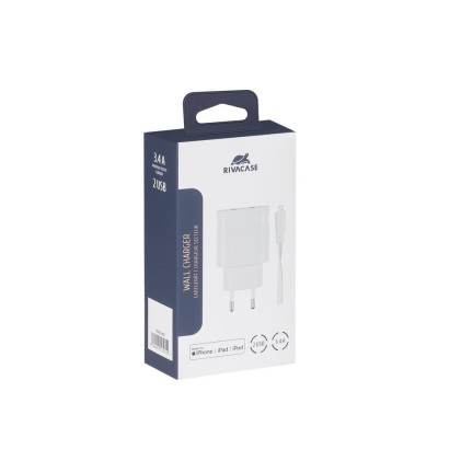 Aliment. 2Usb Per Iphone Mfi Lightn In Cable Incluso White