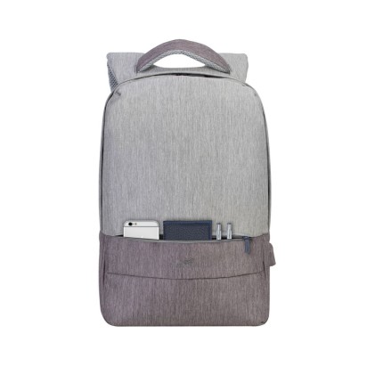 Zaino Antifurto Per Notebook 15.6&#34; Grigio Chiaro