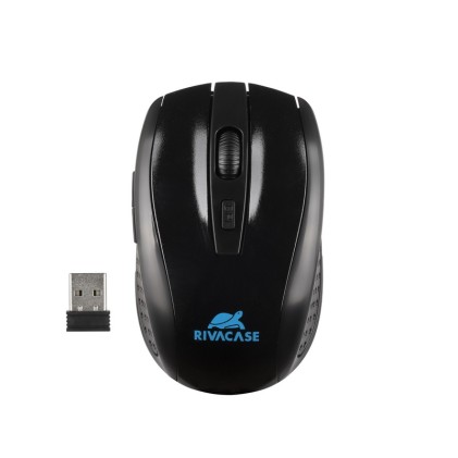 Rivacase Bundle Borsa Per Notebook Nera 15.6" + Mouse Wireless