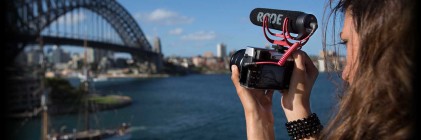 Microfono Dedicato Foto Rode Direzionale Di Alta Qualit&agrave; Videomic Go 4