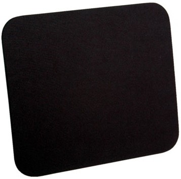 Tappetino Mouse Pad Nylon Nero 250*215*5Mm