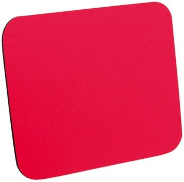 Tappetino Mouse Pad Nylon Rosso 250*215*5Mm