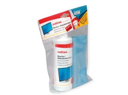 Roline Tft Cleaner With Microfiber Cloth, 250 Mls