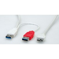 Cavo Usb 3.0 Y 2*Usb A-Micro B 1,8M