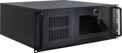 Inter-Tech IPC 4U-4088-S Supporto Nero