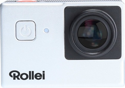 Action Camera Rollei Uhd 4K 25Fps 525 Argento Wifi+Accessori