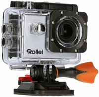 Action Camera Rollei Uhd 4K 25Fps 525 Argento Wifi+Accessori