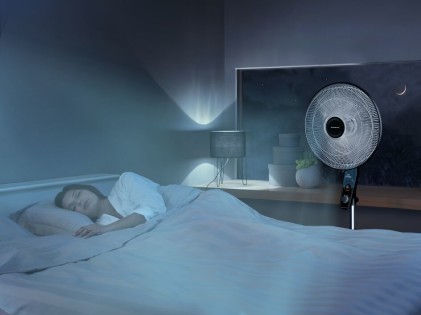 Ventilatore Rowenta 410000678 Essential + Anti Mosquito Vu4420 Nero