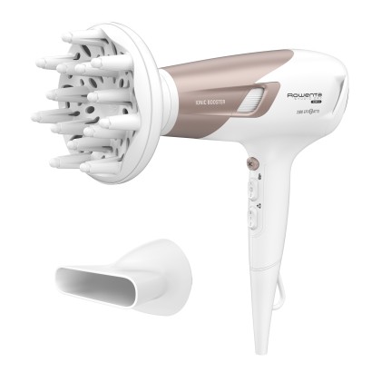 Phon Rowenta Cv5830 Studio Dry Glow Bianco E Bronzo
