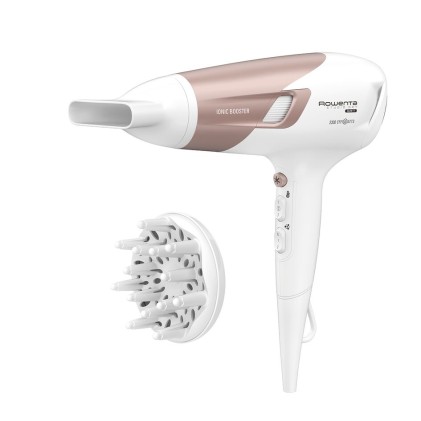 Phon Rowenta Cv5830 Studio Dry Glow Bianco E Bronzo