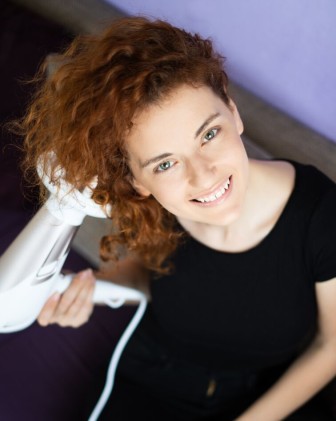 Phon Rowenta Cv5830 Studio Dry Glow Bianco E Bronzo