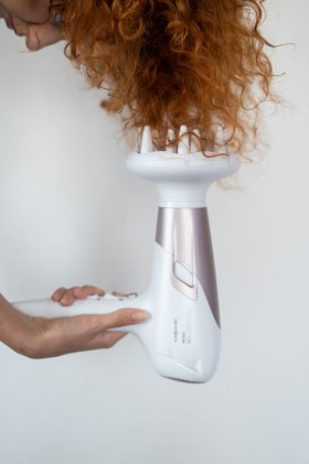 Phon Rowenta Cv5830 Studio Dry Glow Bianco E Bronzo