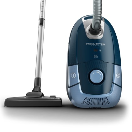 Aspirapolvere Traino Rowenta Power Xxl Silence Blu Acqua Deep Dive Ro3