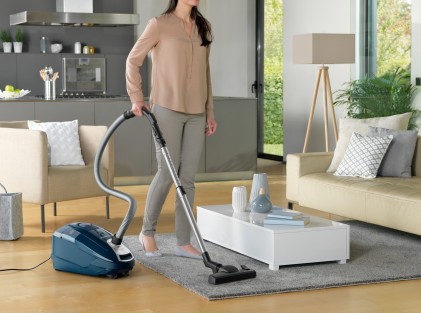 Aspirapolvere Traino Rowenta Power Xxl Silence Blu Acqua Deep Dive Ro3