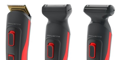 Regolabarba Rowenta Tn9440 Selectium 10In1 Nero E Rosso