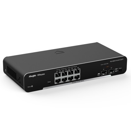 Reyee Cloud Switch Managed Gigabit L2 8 Porte, 2 Slot Sfp (Chassis Metallico Desktop)