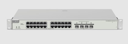 Reyee Switch Poe 24 Porte Gigabit, Layer 2+, Cloud Managed, 4 Porte Uplink 10G Sfp+, Poe Budget 370W