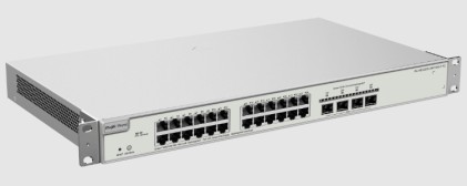 Reyee Switch Poe 24 Porte Gigabit, Layer 2+, Cloud Managed, 4 Porte Uplink 10G Sfp+, Poe Budget 370W