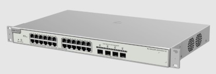 Reyee Switch Poe 24 Porte Gigabit, Layer 2+, Cloud Managed, 4 Porte Uplink 10G Sfp+, Poe Budget 370W