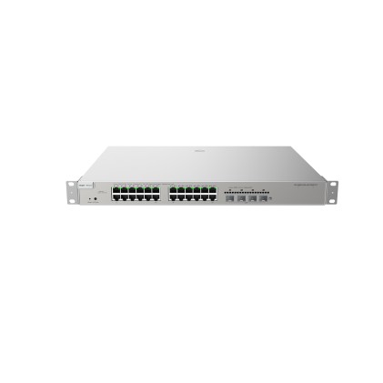 Reyee Cloud Switch Managed Gigabit Poe L3, 24Xge Poe 4Xsfp+, Power Budget 370W, Rack Mount