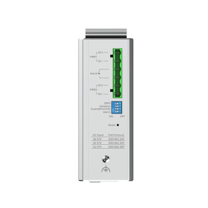 Reyee Cloud Industrial Switch L2 Full Managed Ip40, 8Xrj45 Gigabit, 2Xsfp, 7 P. Poe+ E 1 P. Poe++