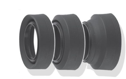 Paraluce Reporter 72067 Lens Hood Universale In Gomma 3 In 1 67Mm