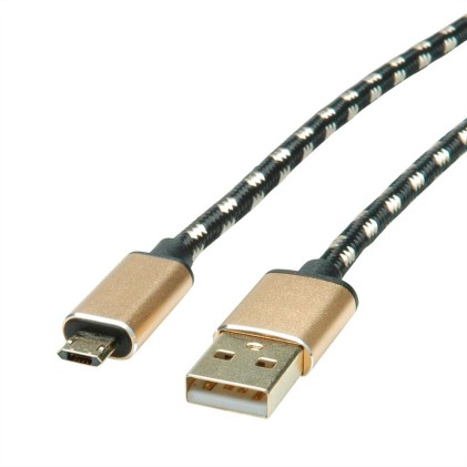 Cavo Usb 2.0 A-Micro B 1,8Mt M/M