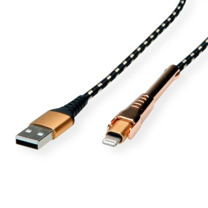 Cavo Usb 2.0 C-Lightning 1Mt M/M Supporto Smartphone