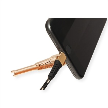 Cavo Usb 2.0 C-Lightning 1Mt M/M Supporto Smartphone