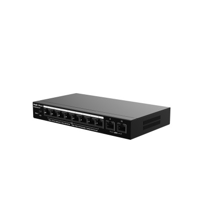 Ruijie Networks RG-ES210GC-LP switch di rete Gestito L2 Gigabit Ethernet (10/100/1000) Supporto Power over Ethernet (PoE) Nero