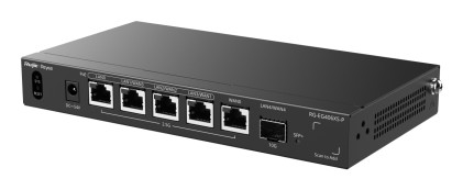 Ruijie Networks RG-EG406XS-P router cablato 2.5 Gigabit Ethernet Nero