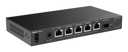 Ruijie Networks RG-EG406XS-P router cablato 2.5 Gigabit Ethernet Nero