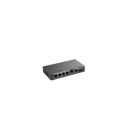 Ruijie Networks RG-ES206GS-P switch di rete Gestito L2 Gigabit Ethernet (10/100/1000) Supporto Power over Ethernet (PoE) Nero