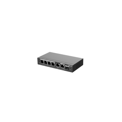 Ruijie Networks RG-ES206GS-P switch di rete Gestito L2 Gigabit Ethernet (10/100/1000) Supporto Power over Ethernet (PoE) Nero