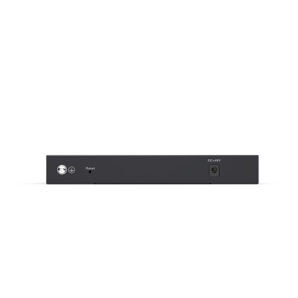 Ruijie Networks RG-ES209GC-P switch di rete Gestito Gigabit Ethernet (10/100/1000) Supporto Power over Ethernet (PoE) Nero