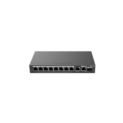 Ruijie Networks RG-ES210GS-P switch di rete Gestito L2 Gigabit Ethernet (10/100/1000) Supporto Power over Ethernet (PoE) Nero