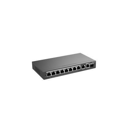 Ruijie Networks RG-ES210GS-P switch di rete Gestito L2 Gigabit Ethernet (10/100/1000) Supporto Power over Ethernet (PoE) Nero